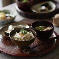 秋の味覚の王様「松茸ごはん」