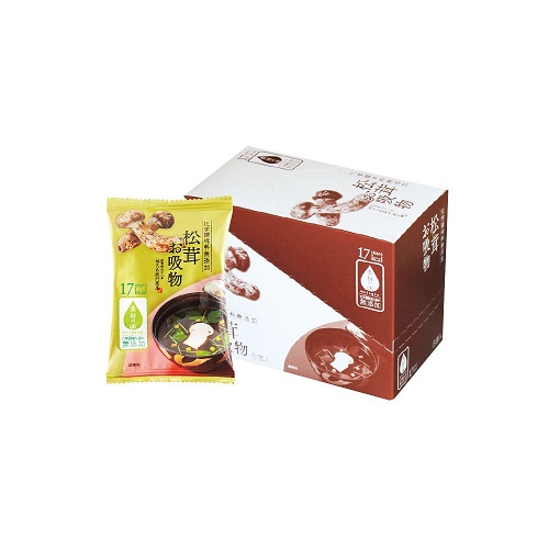 お吸物　松茸