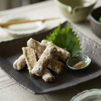 ほっくり優しい春の味「春ごぼうの唐揚げ」