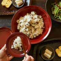 ほっくほくの秋の味覚「むかごご飯」