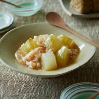 だしの旨味を存分に味わう「冬瓜の海老くずあんかけ」