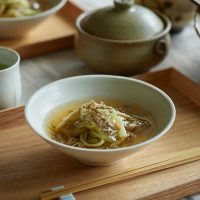 まるで料亭のような一品「茄子そうめん」