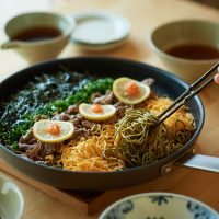 五色で鮮やか！味わいも豊かな山口名物「瓦そば」