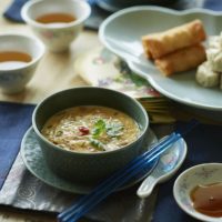 満足感たっぷり「中華風茶碗蒸し ふかひれあんかけ」