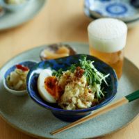 金富利を使った和風ポテトサラダ