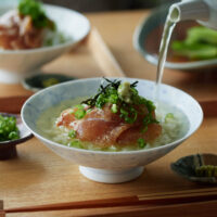 久右衛門あわせだしを使った鯛茶漬け