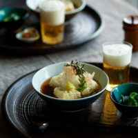 久右衛門だしを使った「揚げ出し豆腐」
